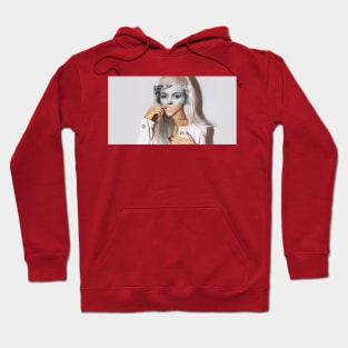 Mixed art collage Hoodie